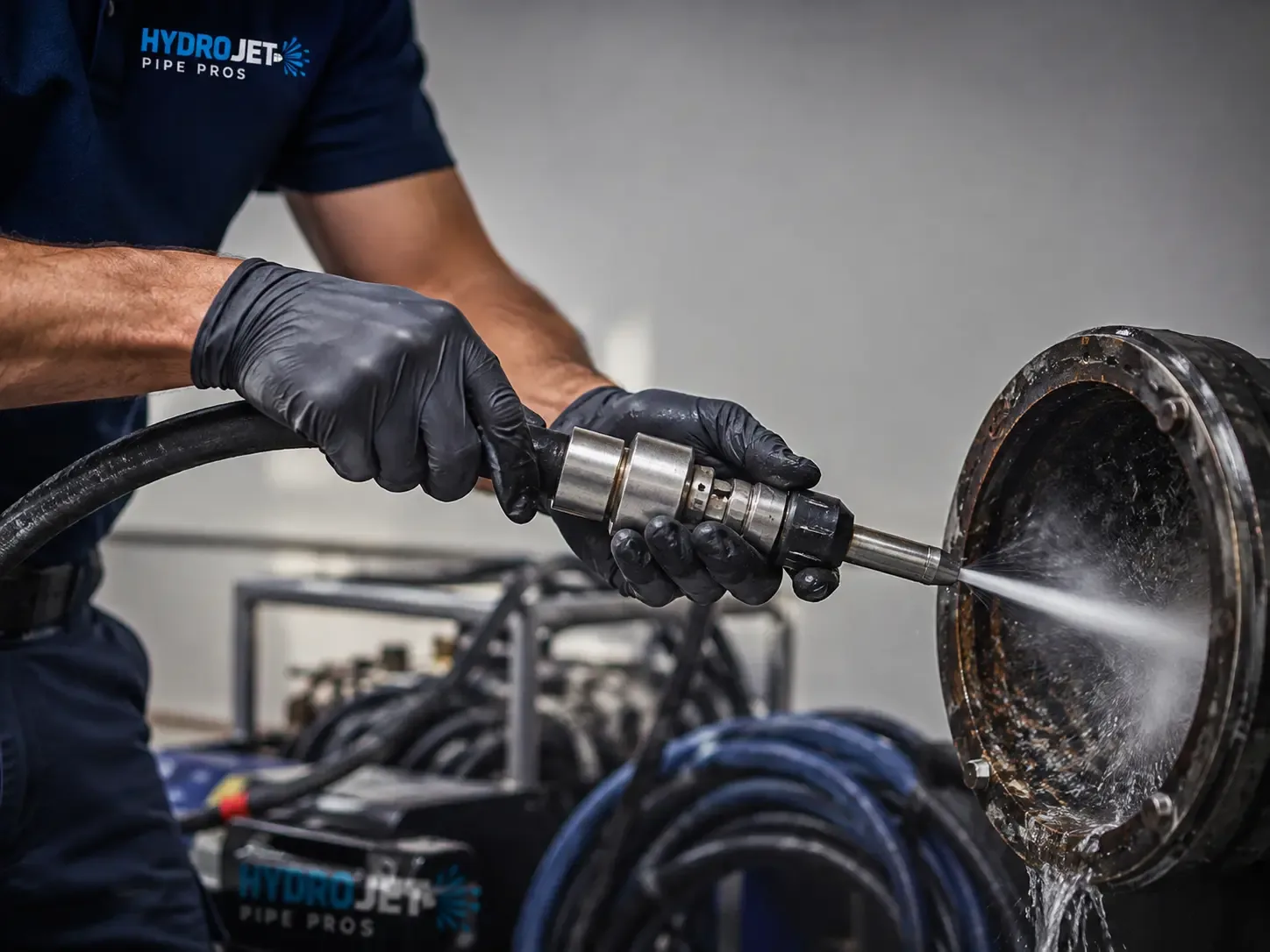 Hydro Jet Pipe Descaling in Biloxi, MS